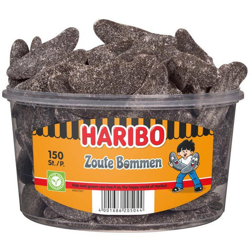 Haribo Zoute Bommen 1350g