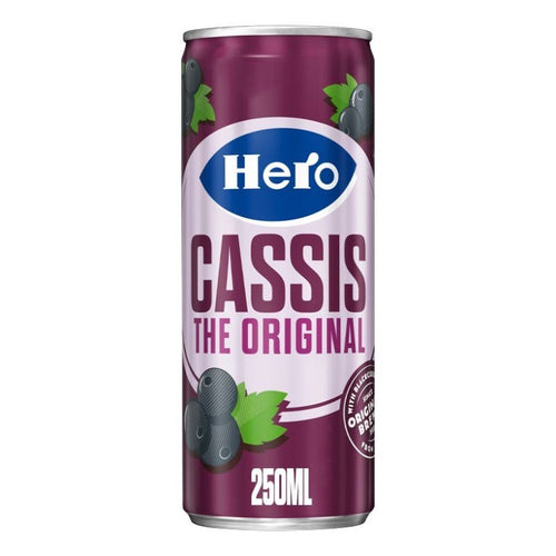 Hero Cassis NL 24x250ml Excl Statiegeld