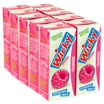 Wicky Framboos 24x200ml