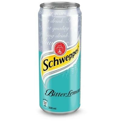 Schweppes Bitter Lemon 24x330ml Excl Statiegeld THT 23-05-2024