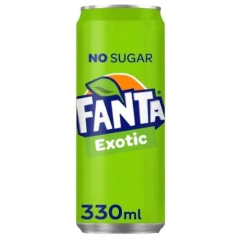 Fanta Exotic Zero NL 24x330ml Excl Statiegeld