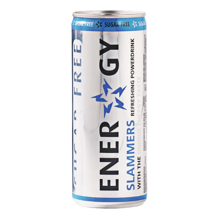 Slammers Energy Zero 24x250ml Excl Statiegeld