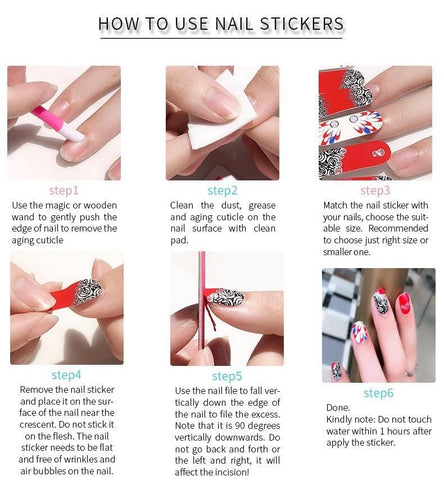 Nail Stickers - Beauty Photos, Trends & News | Allure