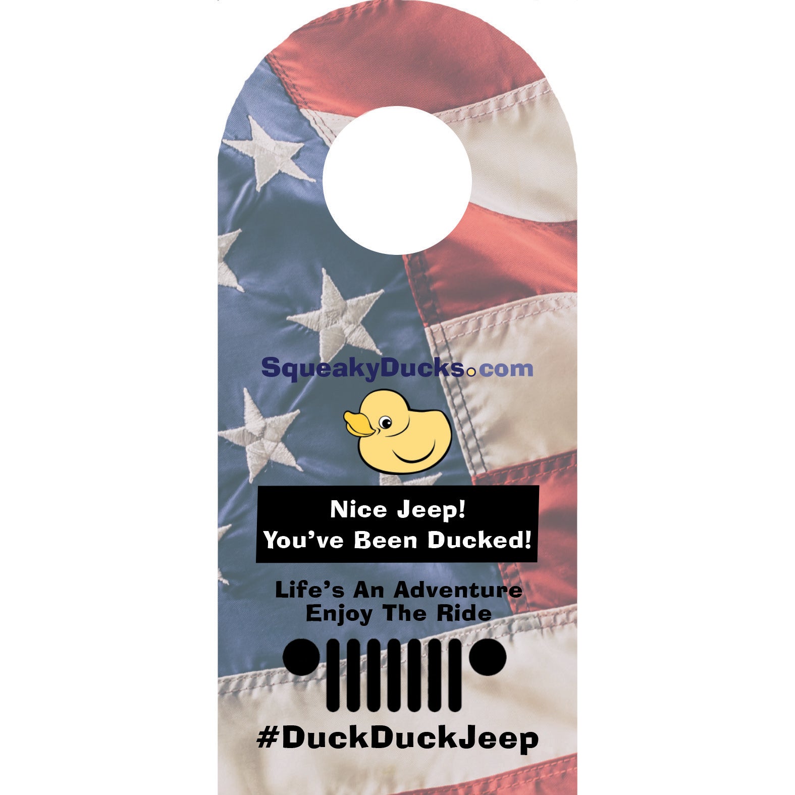 duck jeep tags