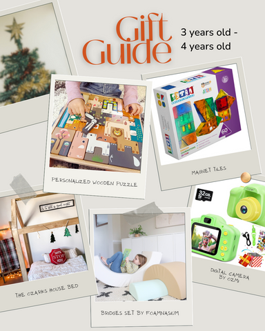 Gift guide 3-4 years old