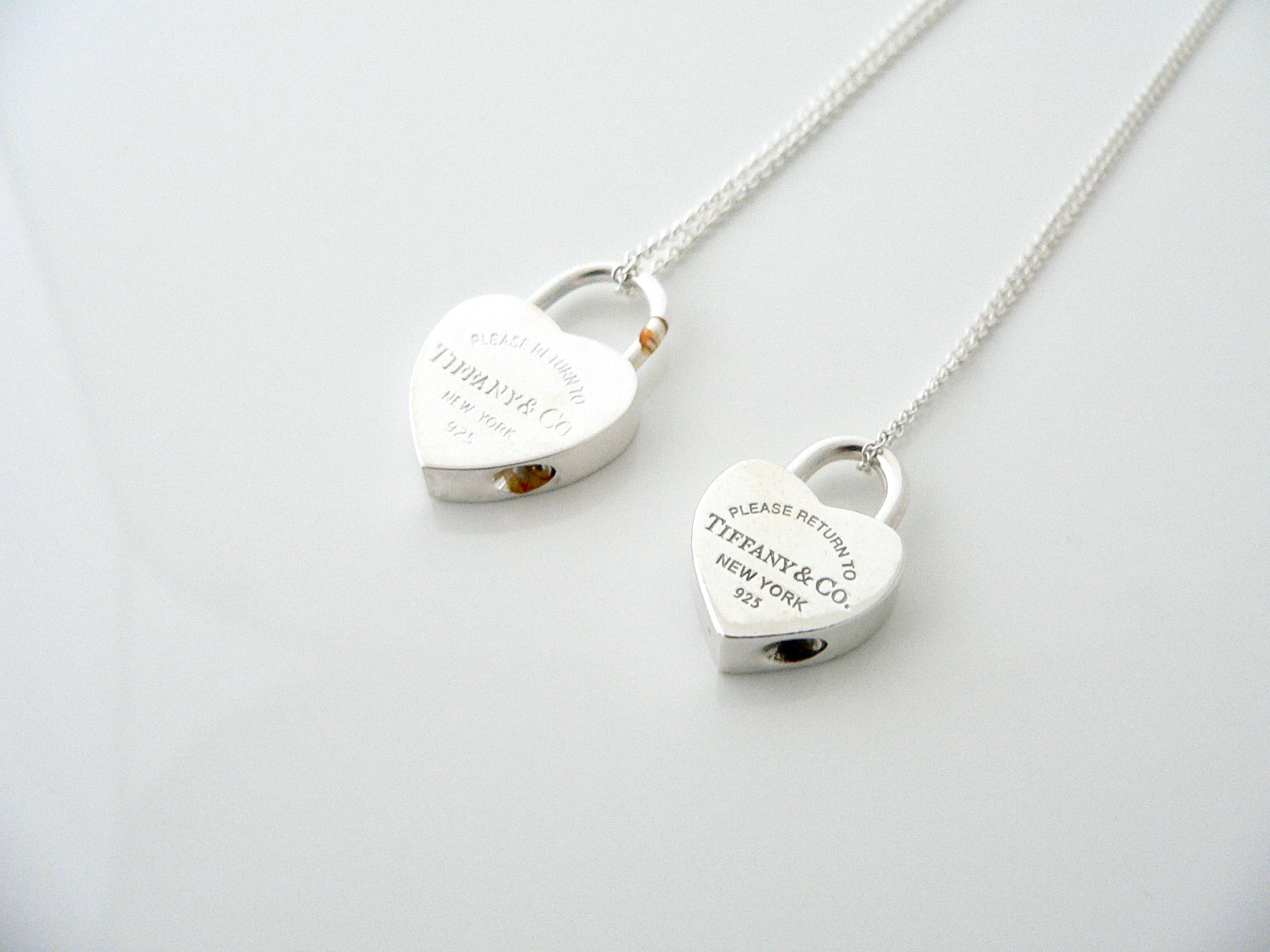 Tiffany & Co. Padlock Necklaces