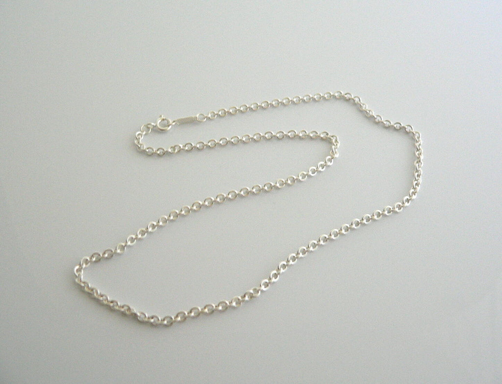 tiffany 16 silver chain