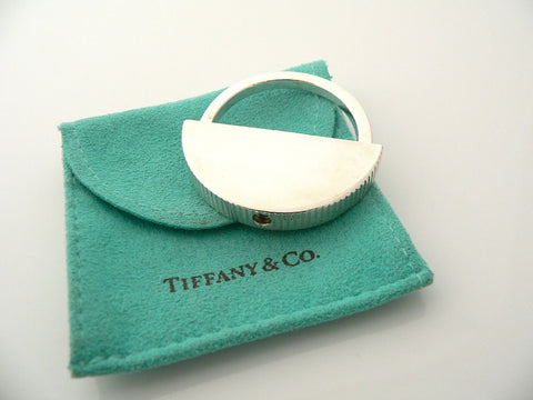 Tiffany & Co Silver Bull Bear Finance Keyring Key Ring Chain Finance Stocks Gift