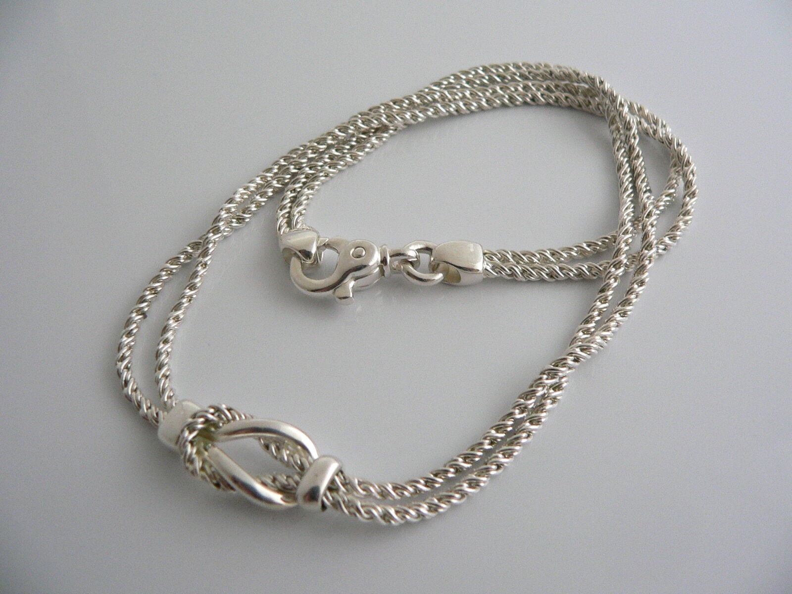 tiffany love knot necklace