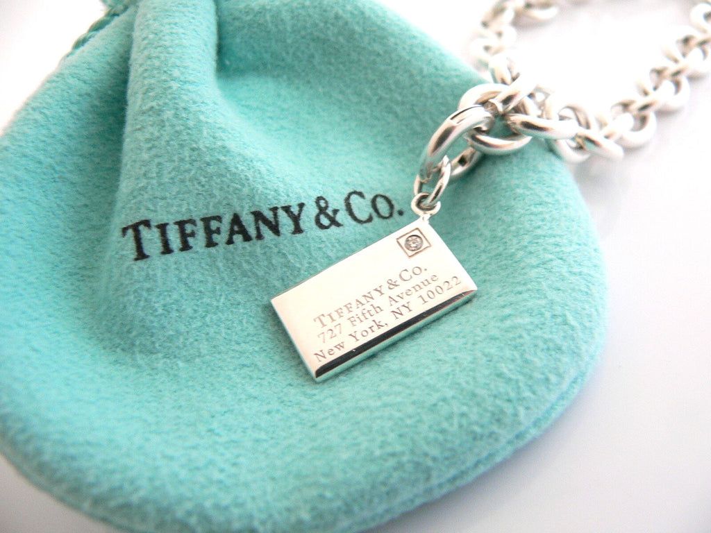 tiffany envelope charm