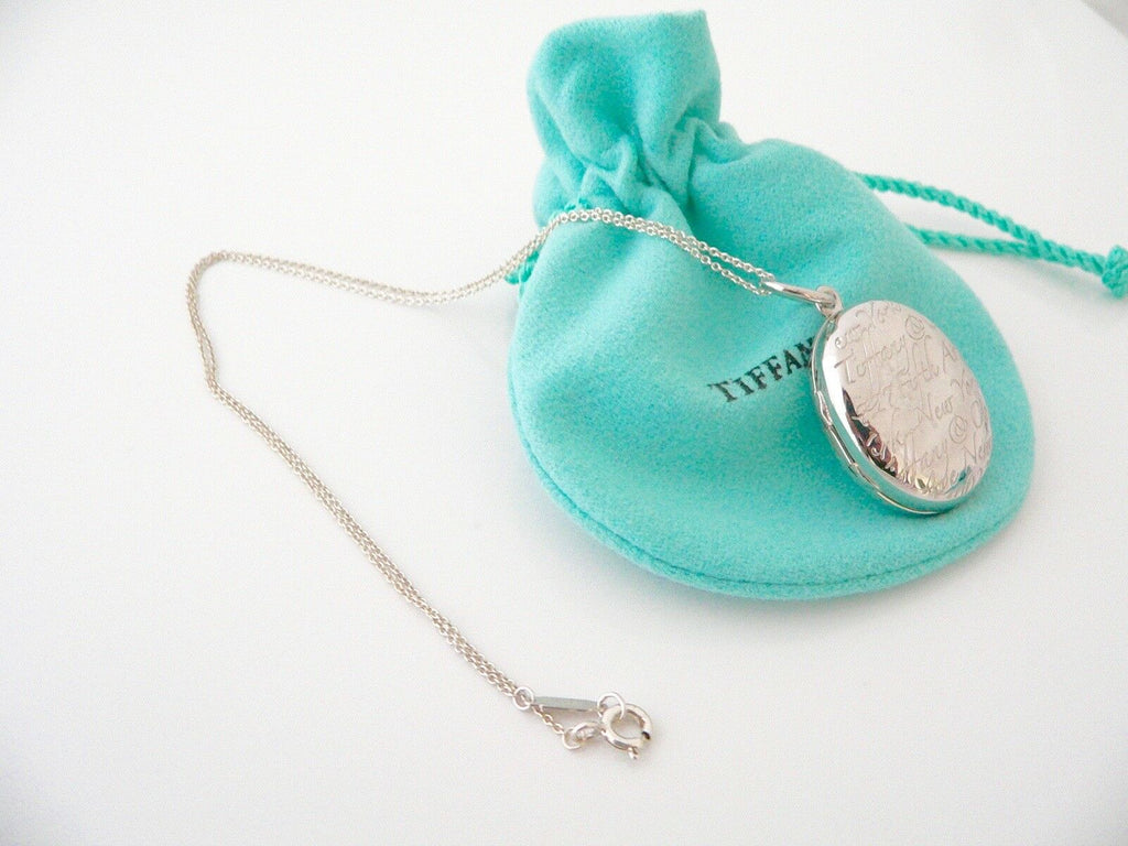 tiffany oval locket