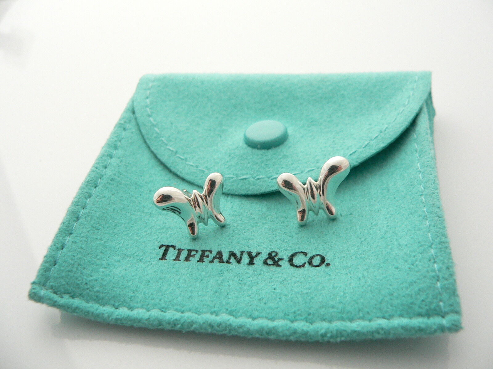 tiffany butterfly earrings