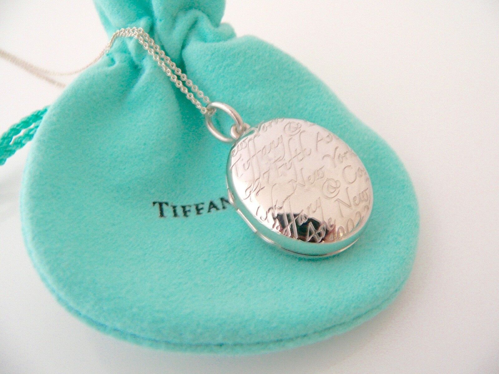 tiffany 18 inch silver chain
