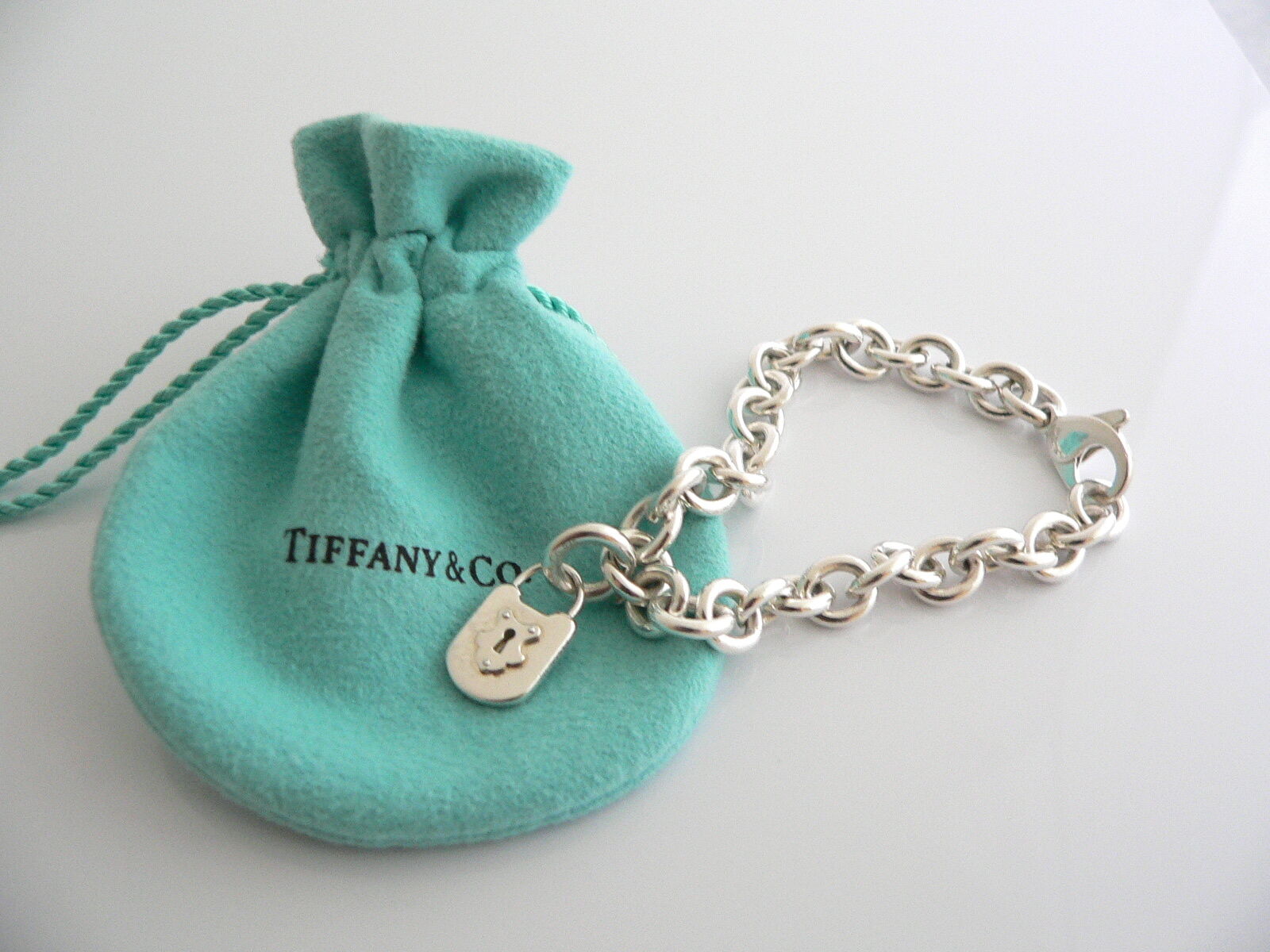 tiffany lock bracelet with key