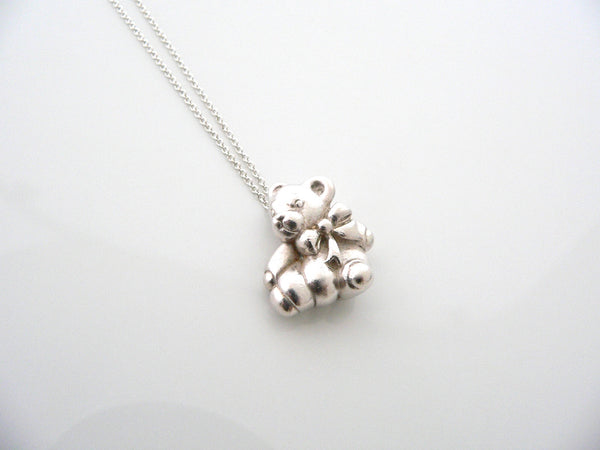 tiffany and co bear necklace