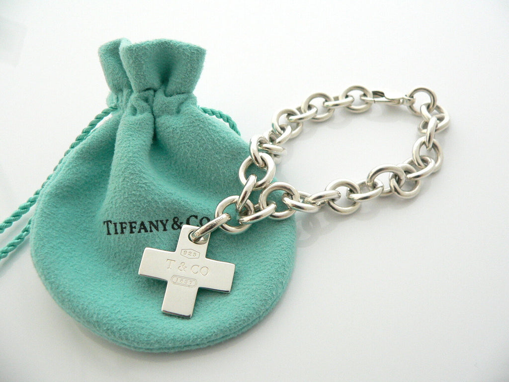 tiffany cross bracelet