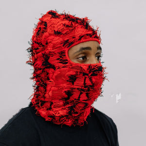Distressed Knit Pooh Shiesty x DaBaby Ski Mask Knitted Balaclava – Core ...