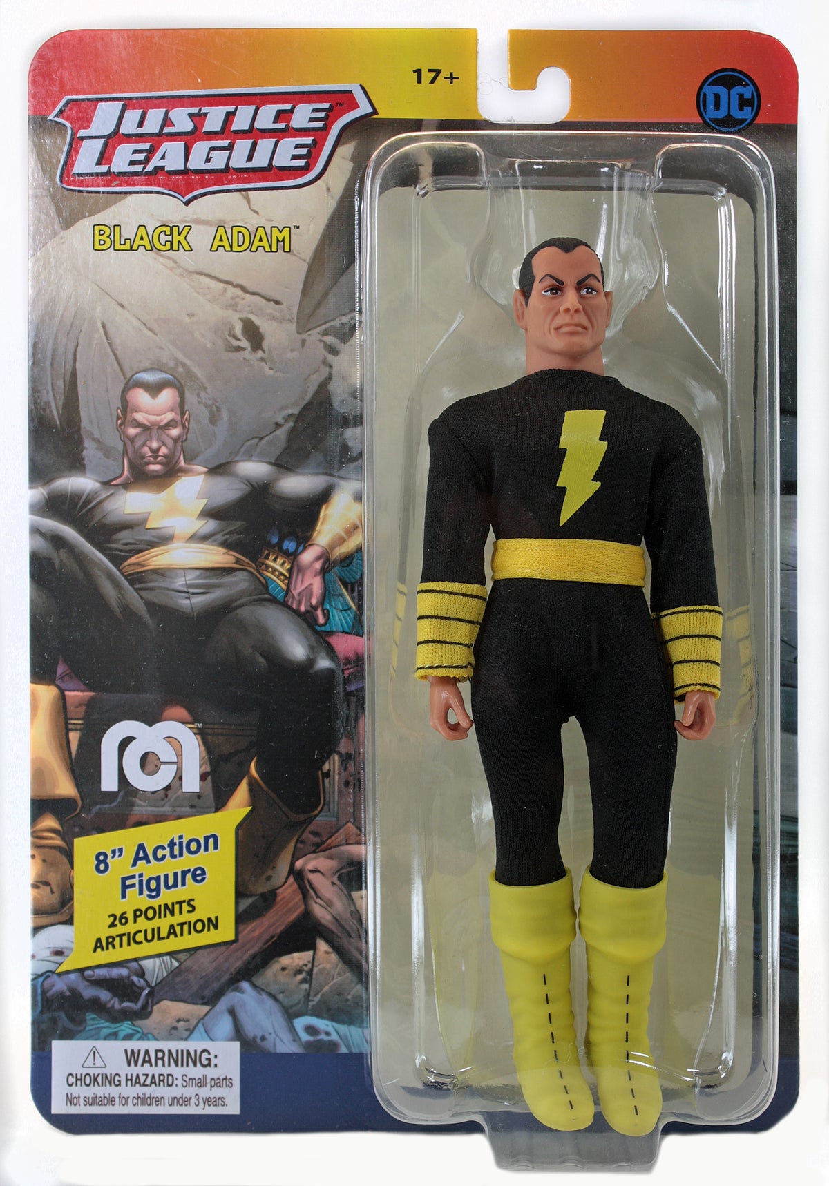 Damaged Package Mego Topps X - DC - Black Adam 8