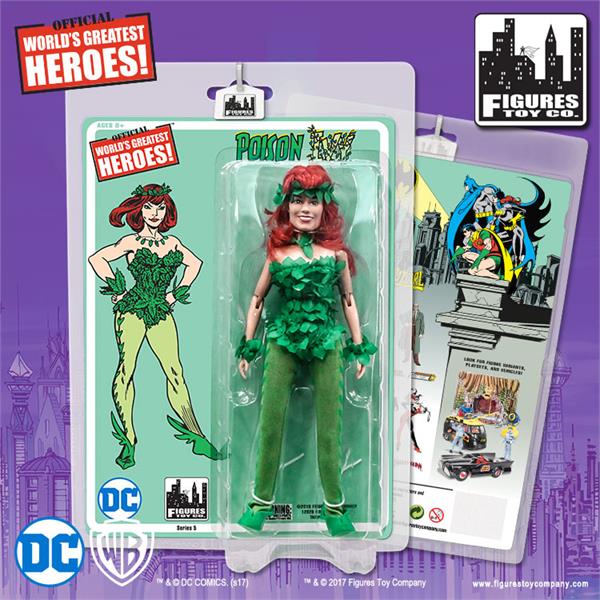 Poison Ivy Figures Toy Company DC Comics Retro 8" Series Action Figure NIB 