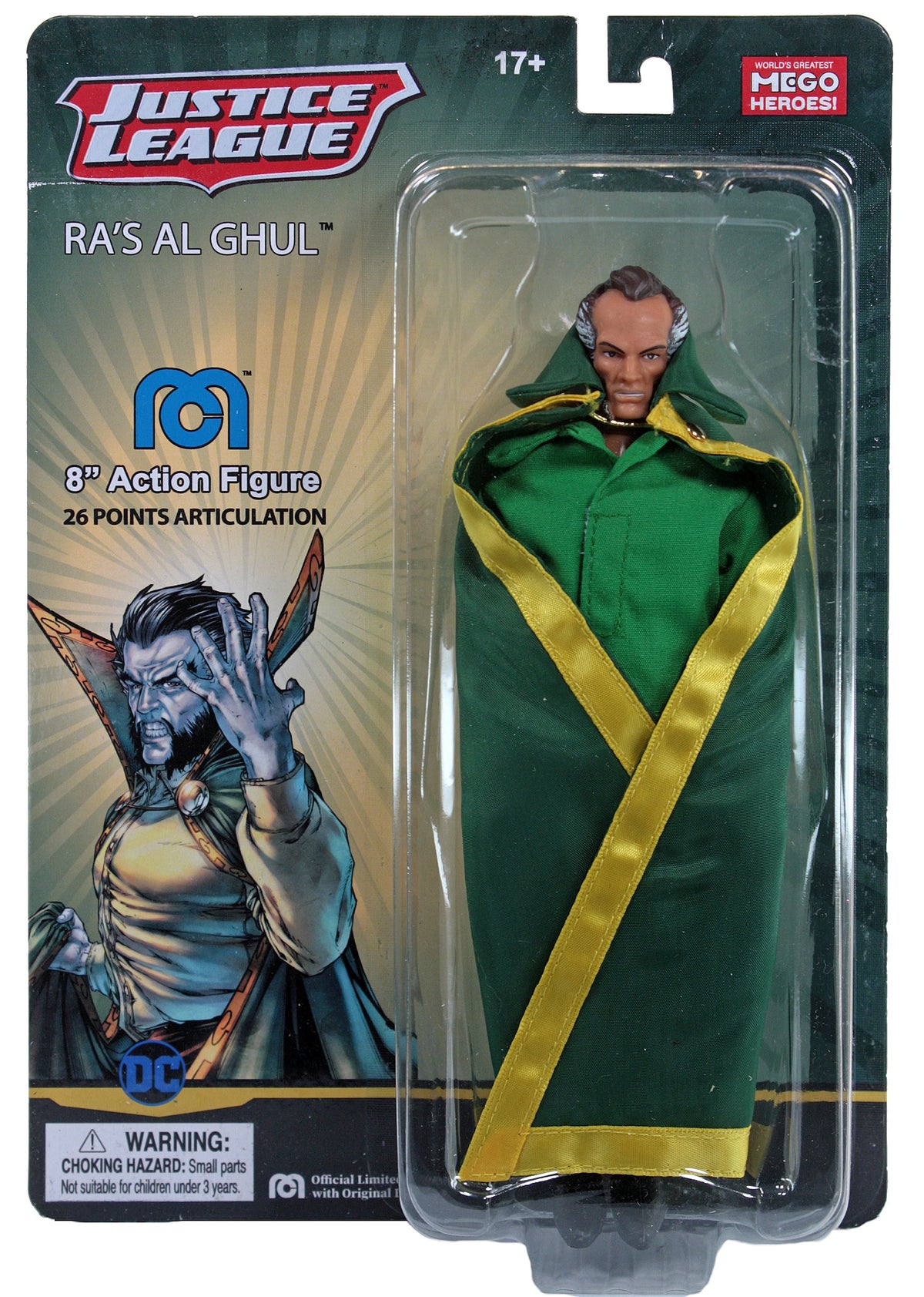 Damaged Package Mego Topps X - DC - Ra's al Ghul 8