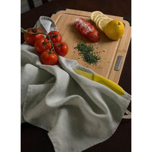 Load image into Gallery viewer, loft studio tea towel sage tint