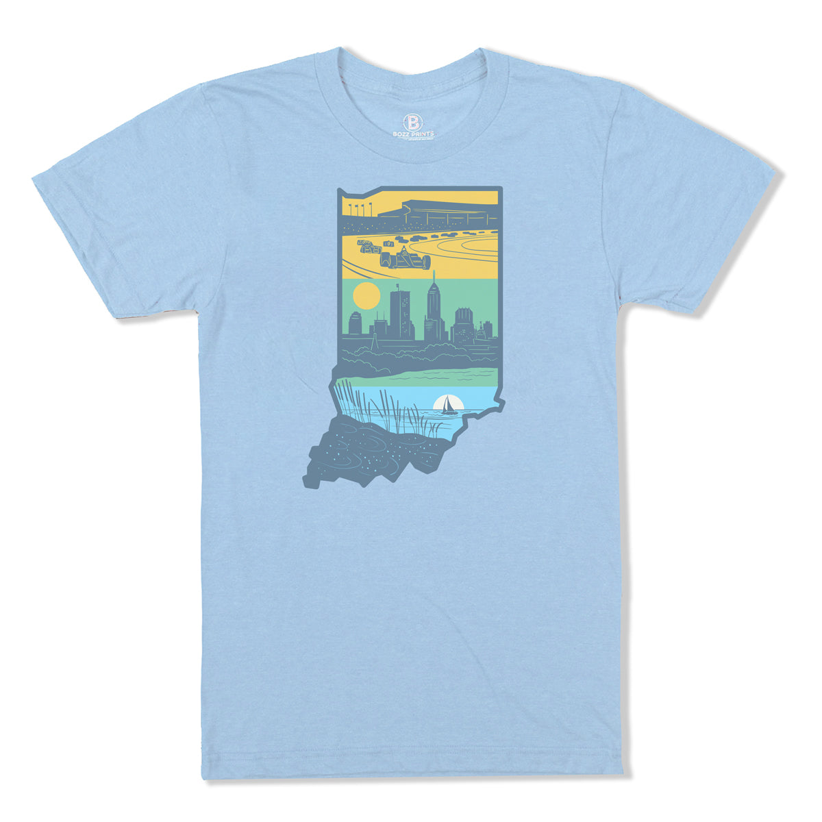 Layers of Indiana T-Shirt