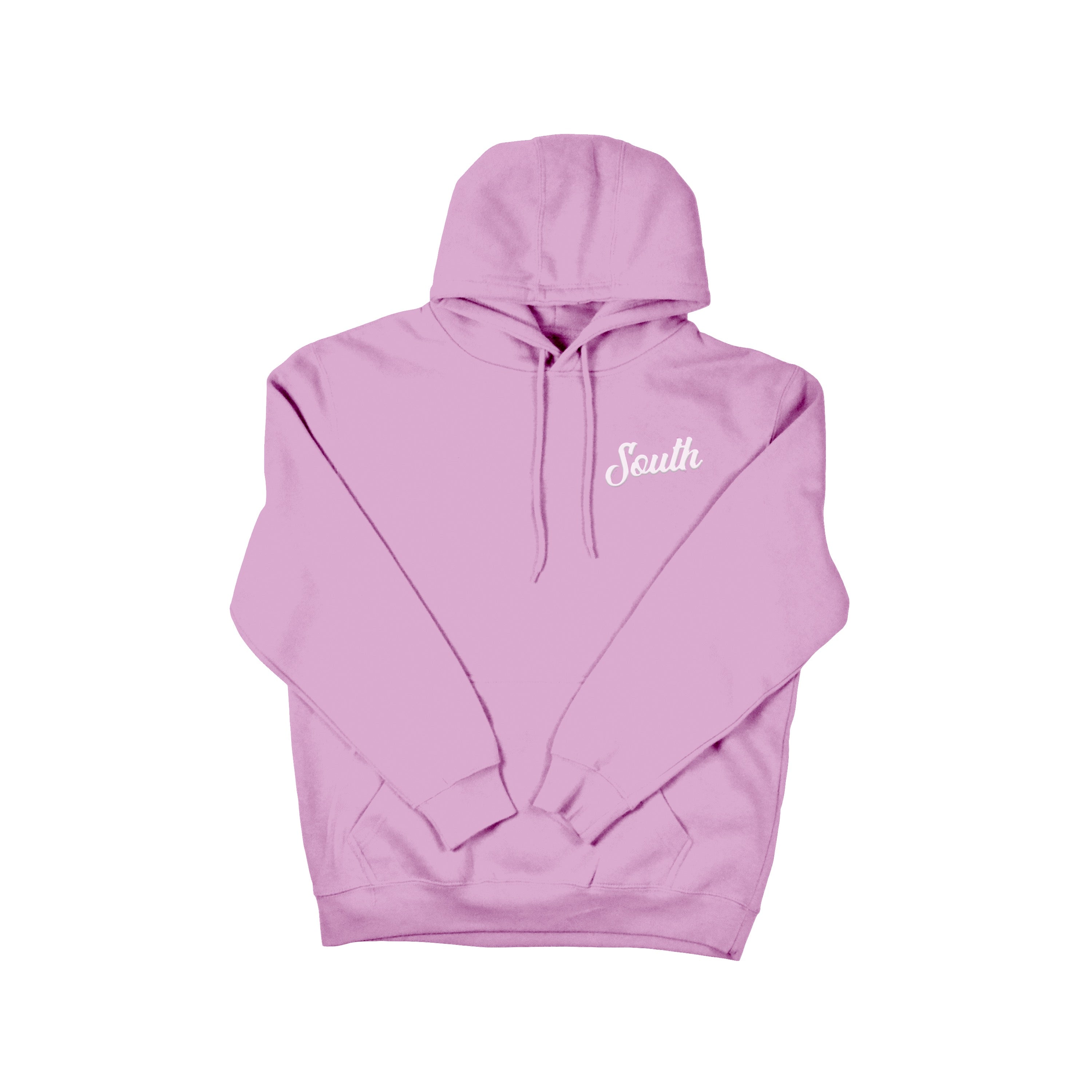 Evergreen South Script Hoodie - Lilac - Eighty Five Apparel Company product image