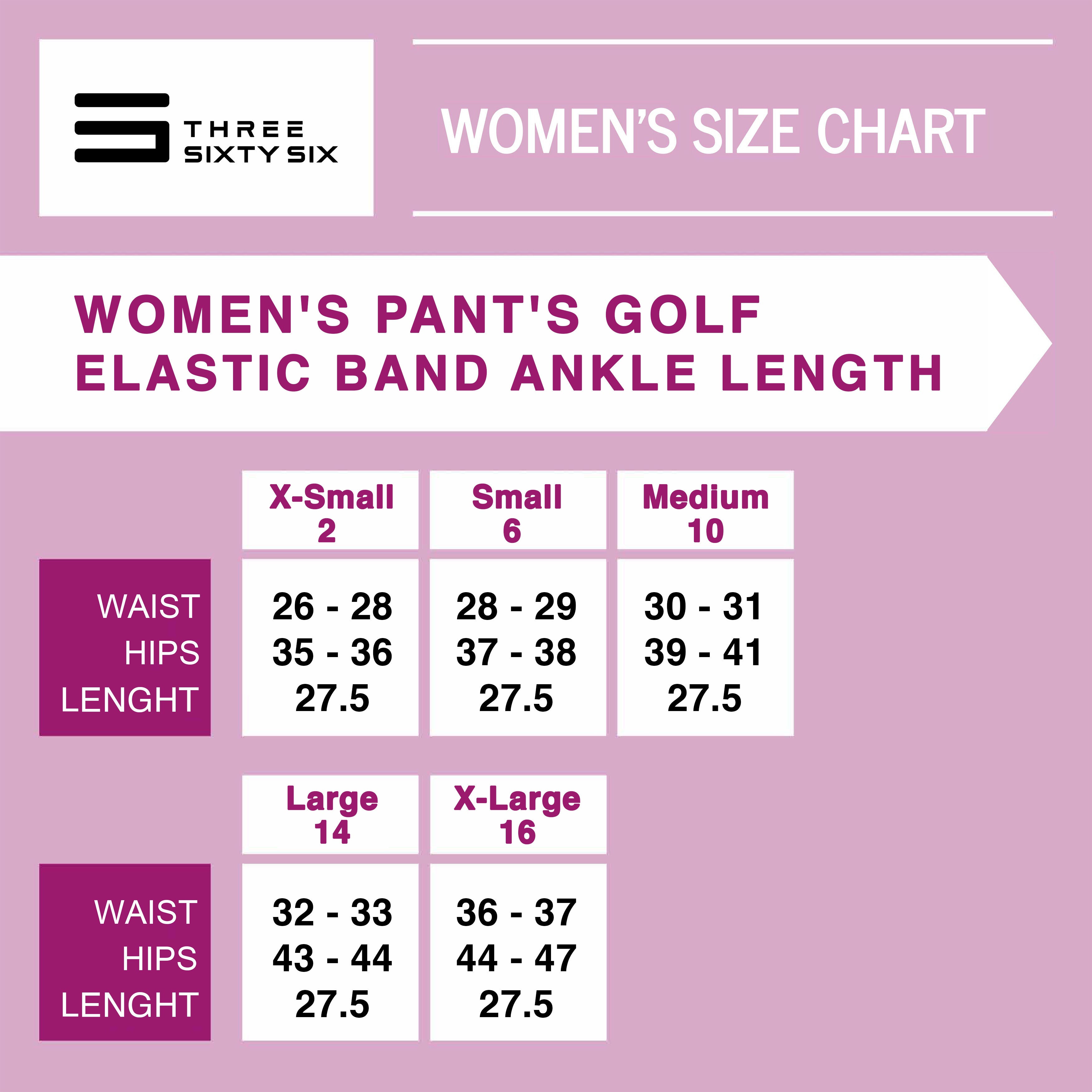 Three Sixty Six Women's Quick Dry Golf Pants - Lightweight W/ 4-Way Stretch  Fabric. Moisture Wicking, Anti-Odor Tech, UPF 50+ Sun Protection - Silver  Grey