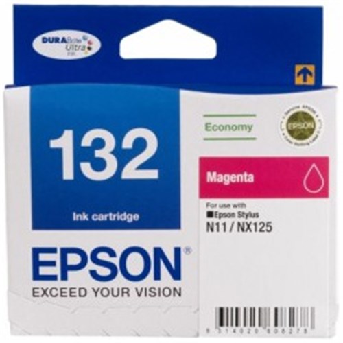 EPSON C13T132392 ECO MAGENTA INK CARTRIDGE FOR STYLUS N11 NX125 NX130