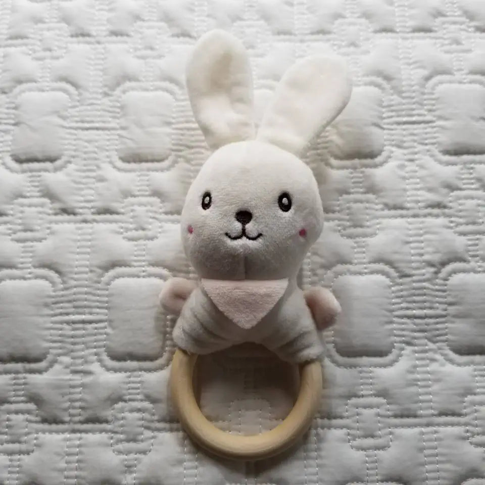 Soft Bunny Rattle