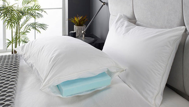 Gel core pillows