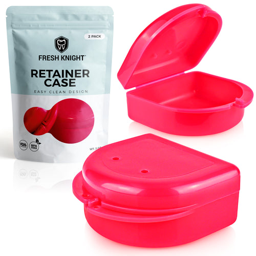 2 Pack: Perfect Teal Retainer Case – FreshKnight