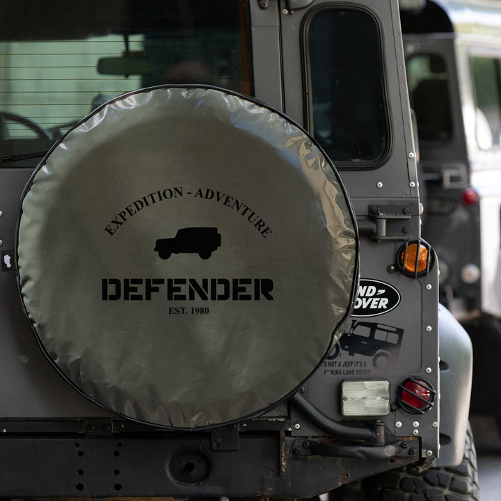 land rover spare wheel cover