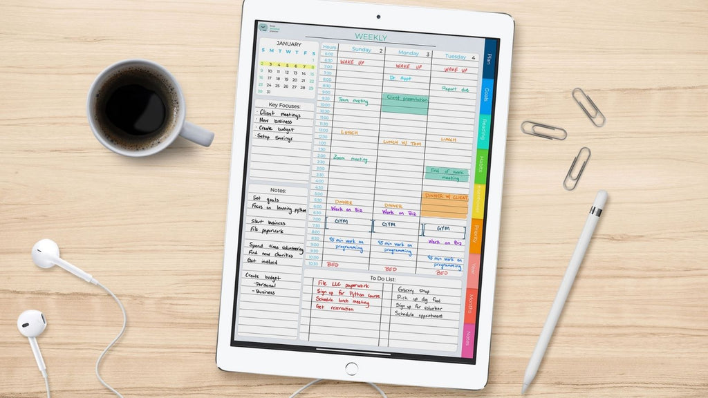 weekly layout make some of the best adhd planners