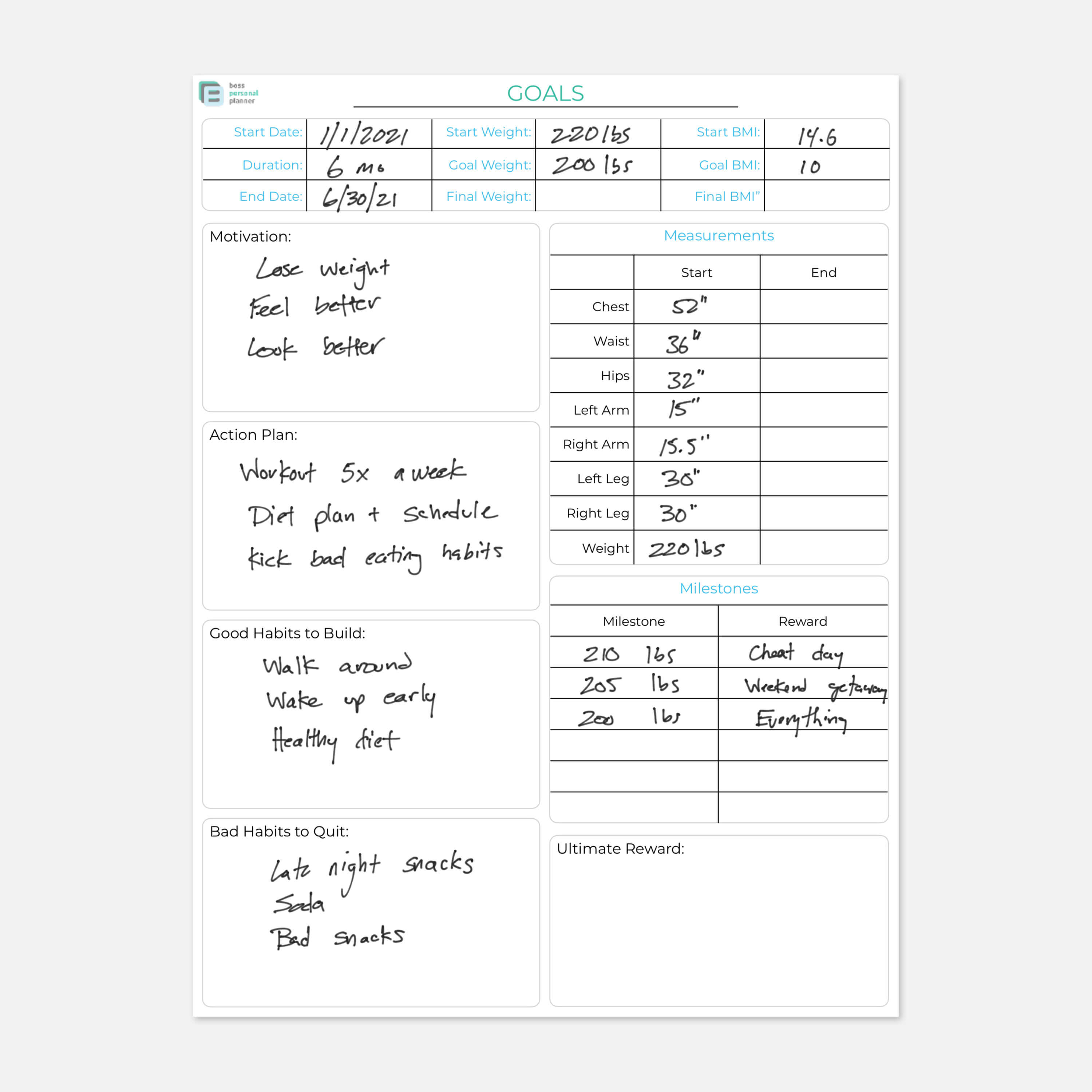 printable-fitness-planner-boss-personal-planner