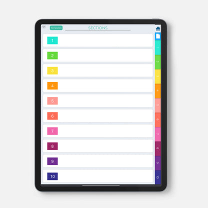 Digital Bullet Journal Notebook by Boss Personal Planner