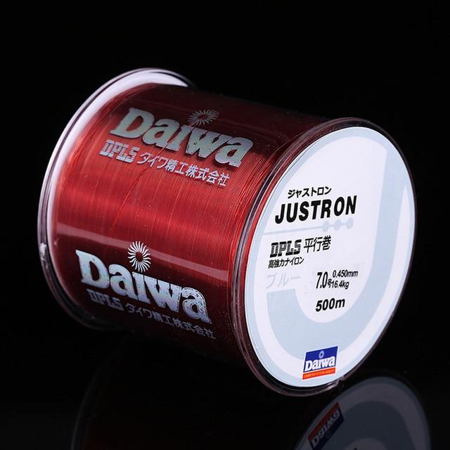 Details about   Justron Daiwa Monofilament 500m Strong Fishing Line Rope String 35 lbn 
