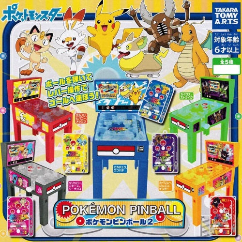 Pokemon 3 Inch Pinball Machine Takara Tomy Collectible Toy Simplytoyz