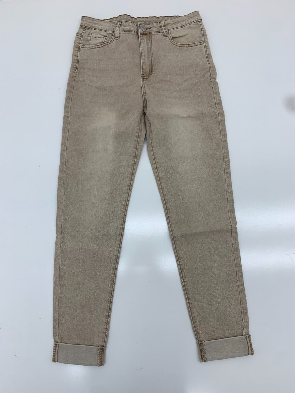 NEW RSQ Jeans Tan Brown Manhattan High Rise Size 7/28 - beyond