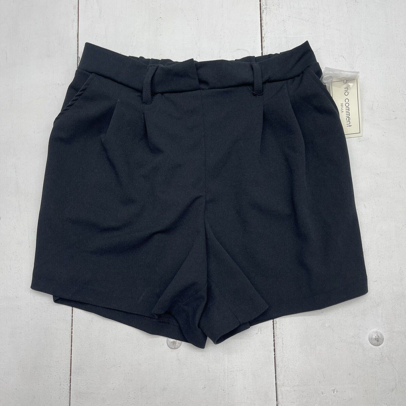 Open Edit Black Pleat Front Skinny Pants Women's Size XL - beyond