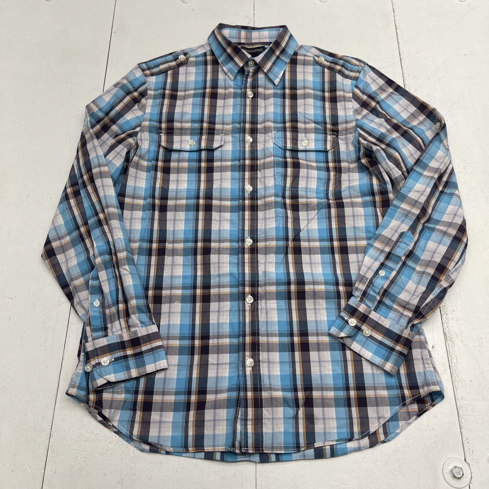 CREAM PLAID SHIRT – Blue Banana Brand