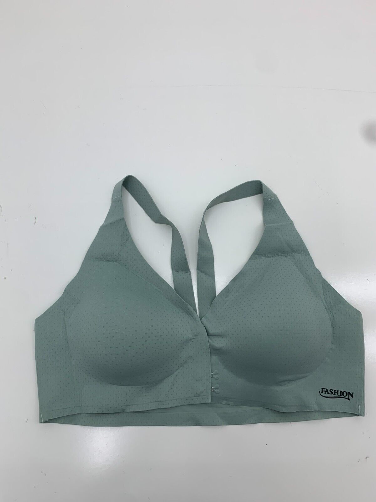 PINK Forest Green Wear Everywhere Front Close Push-Up Bra Women's Size -  beyond exchange