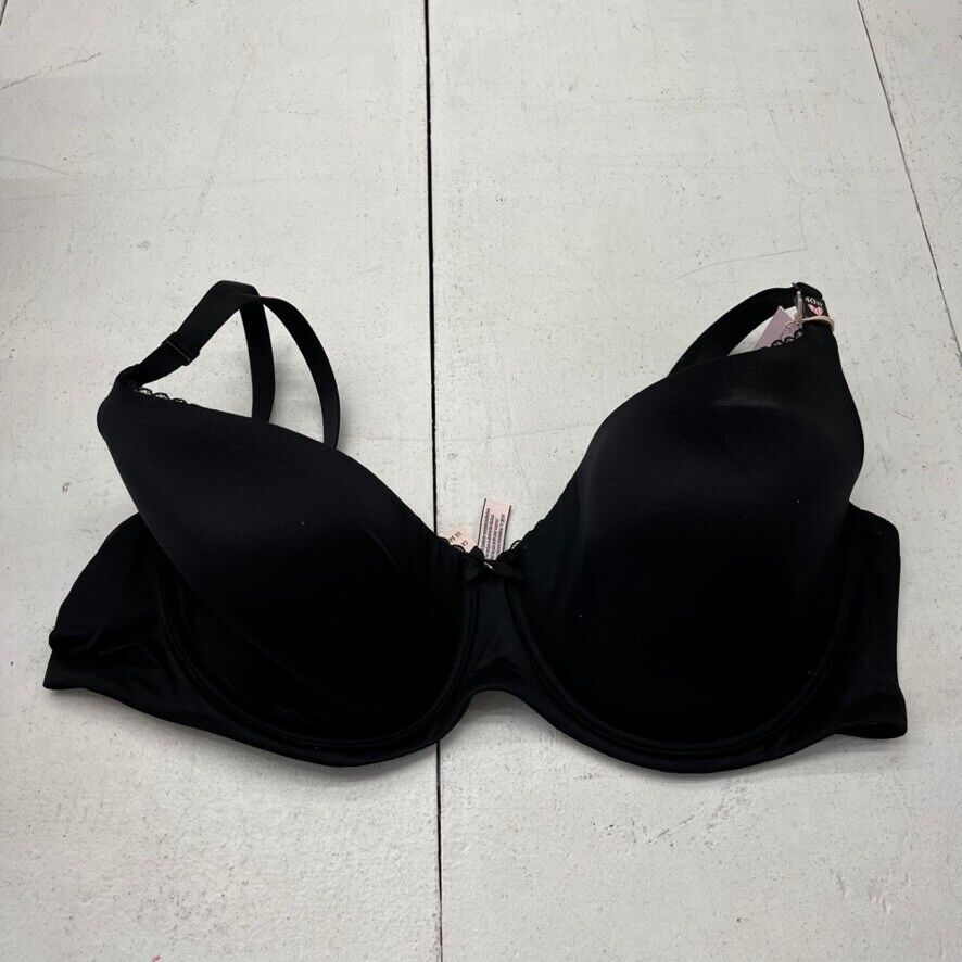 Victoria's Secret, Intimates & Sleepwear, Victorias Secret Black Teal  Lace Lined Demi Bra Size 32b
