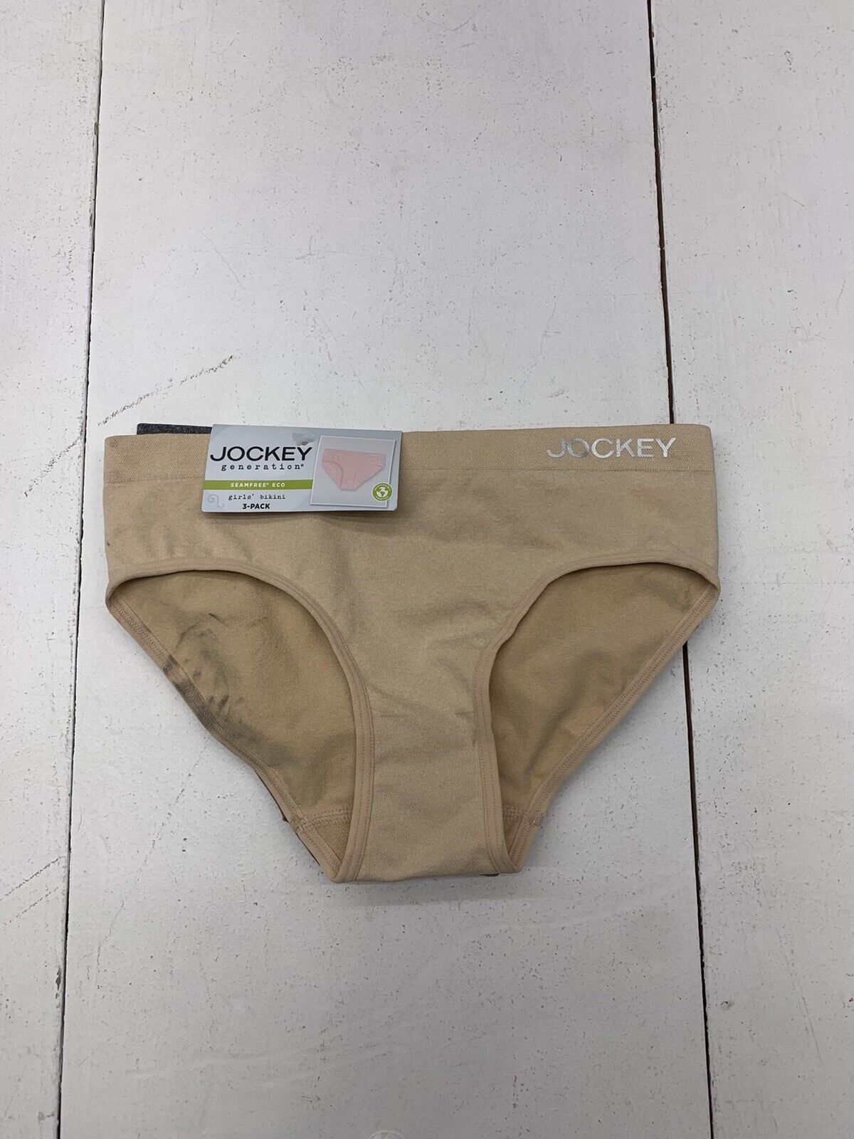 Jockey Beige Cotton Stretch Brief Underwear Womens Size Medium New - beyond  exchange