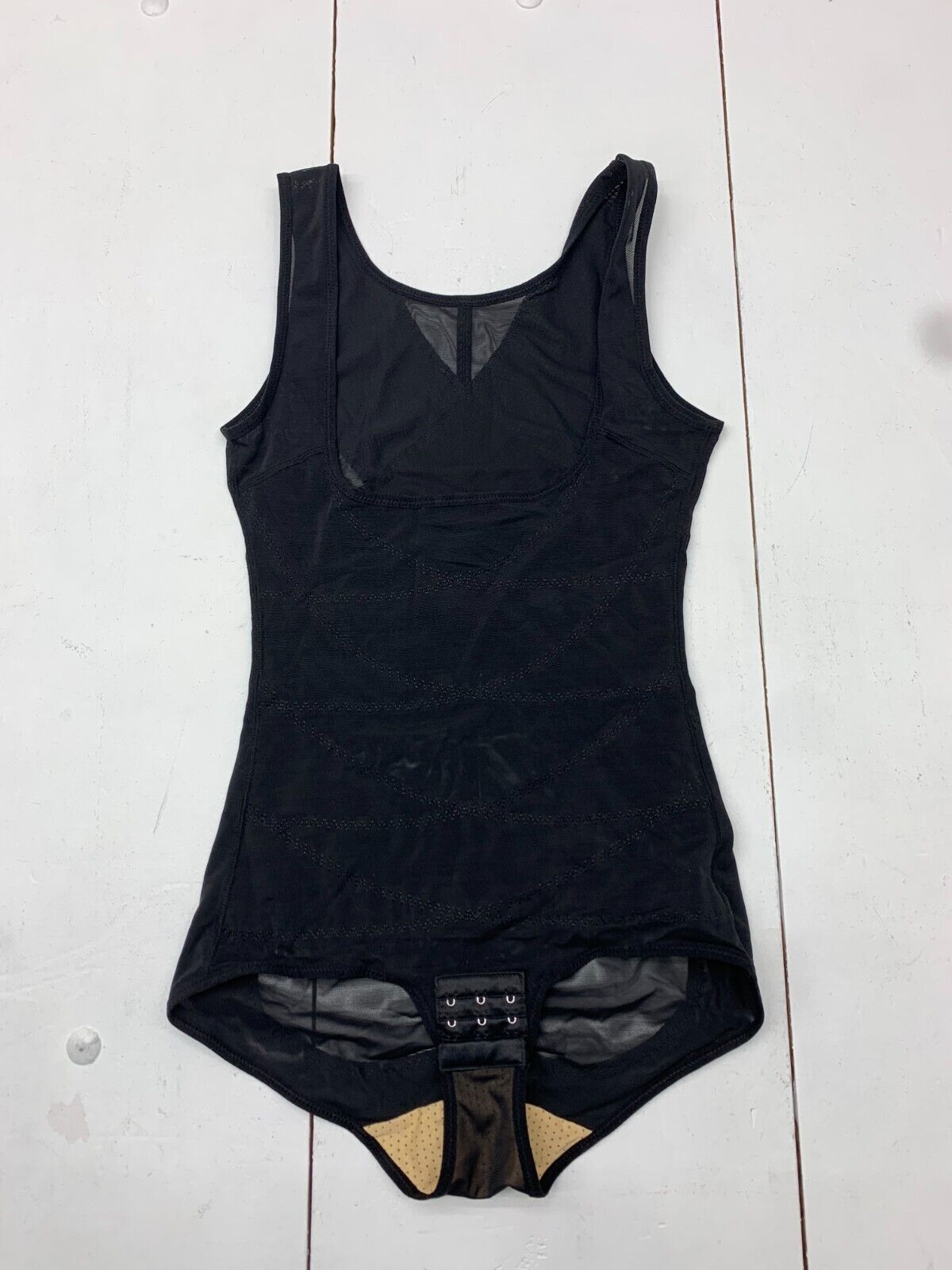 Soho Apparel Womens Black Tank Body Suit One Size - beyond exchange