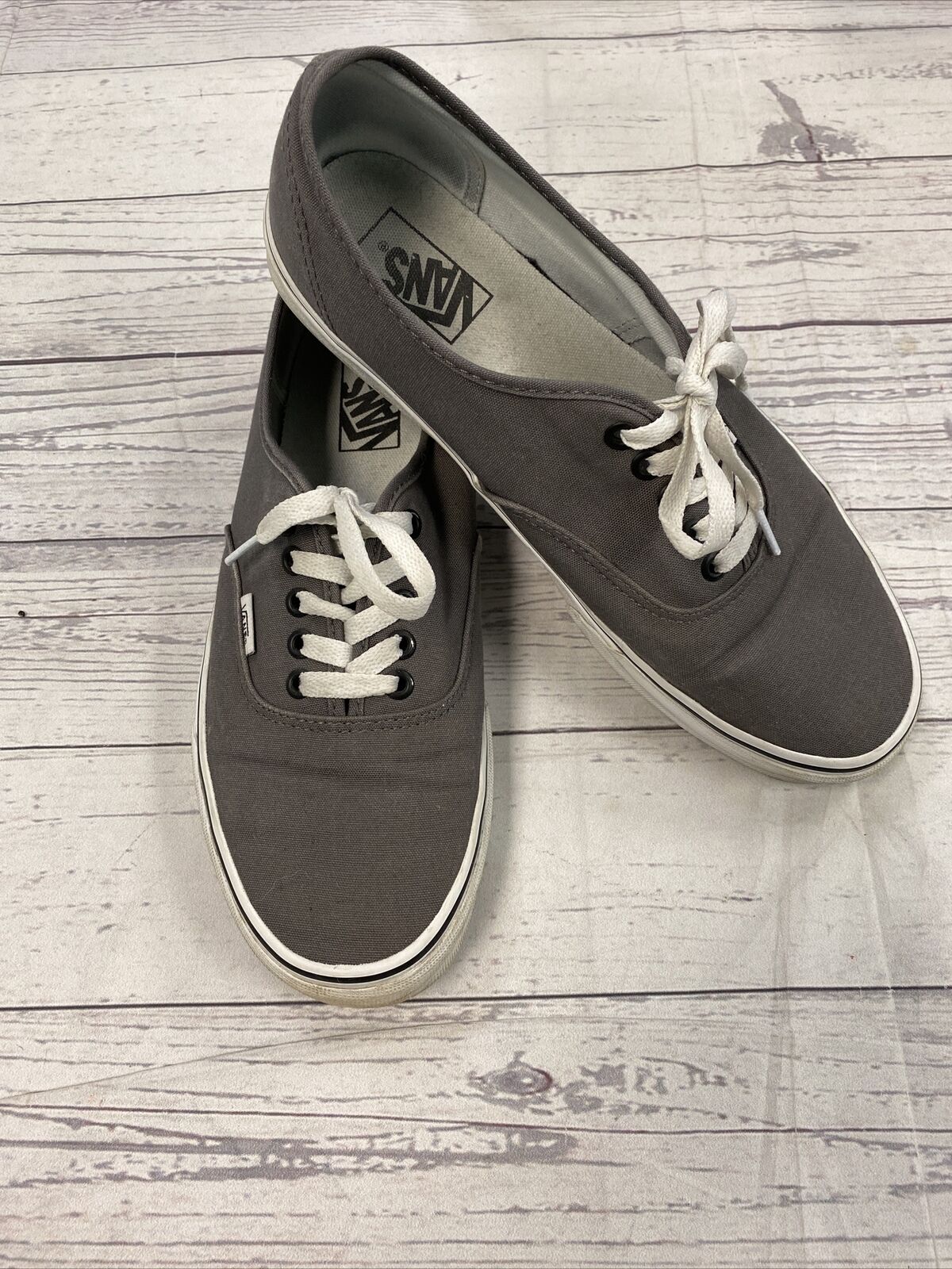 Begunstigde Teleurgesteld mannetje VANS Off The Wall Classic Low Top Canvas Skate Shoes Gray White Mens S -  beyond exchange