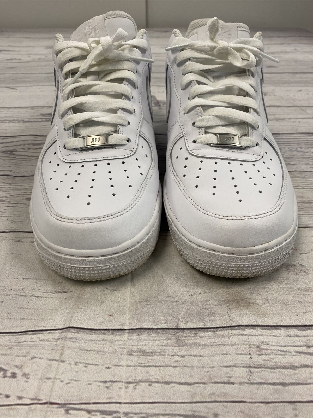 Nike 315122-111 AF1 Low Triple White Mens Shoes Size 10.5 - beyond exchange