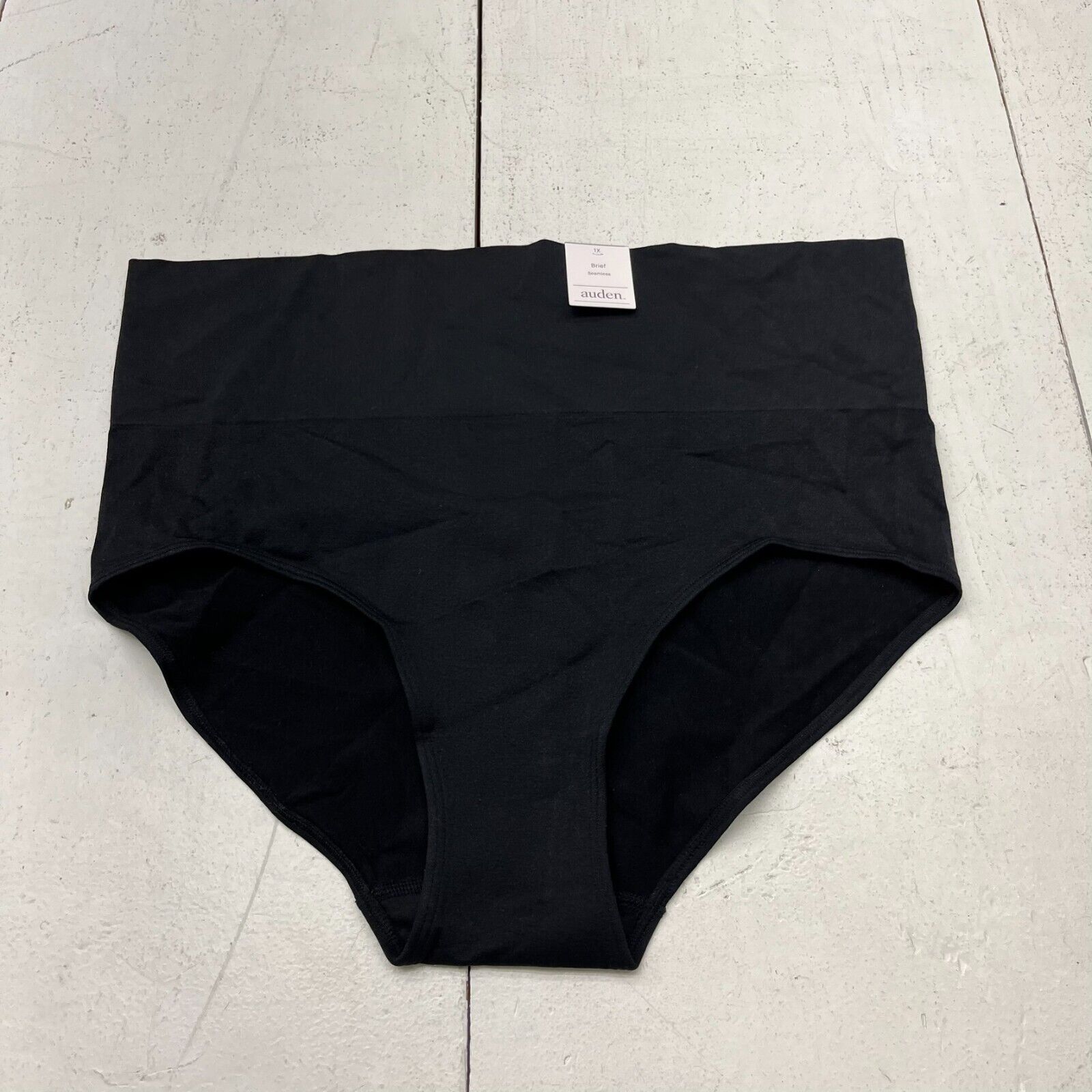 Auden Orange & Black Bikini Underwear Women's Size Medium (8-10