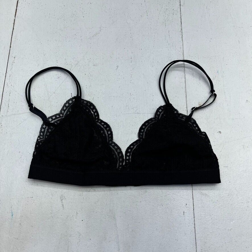 SHEIN Bralette black & white lace Size 3XL