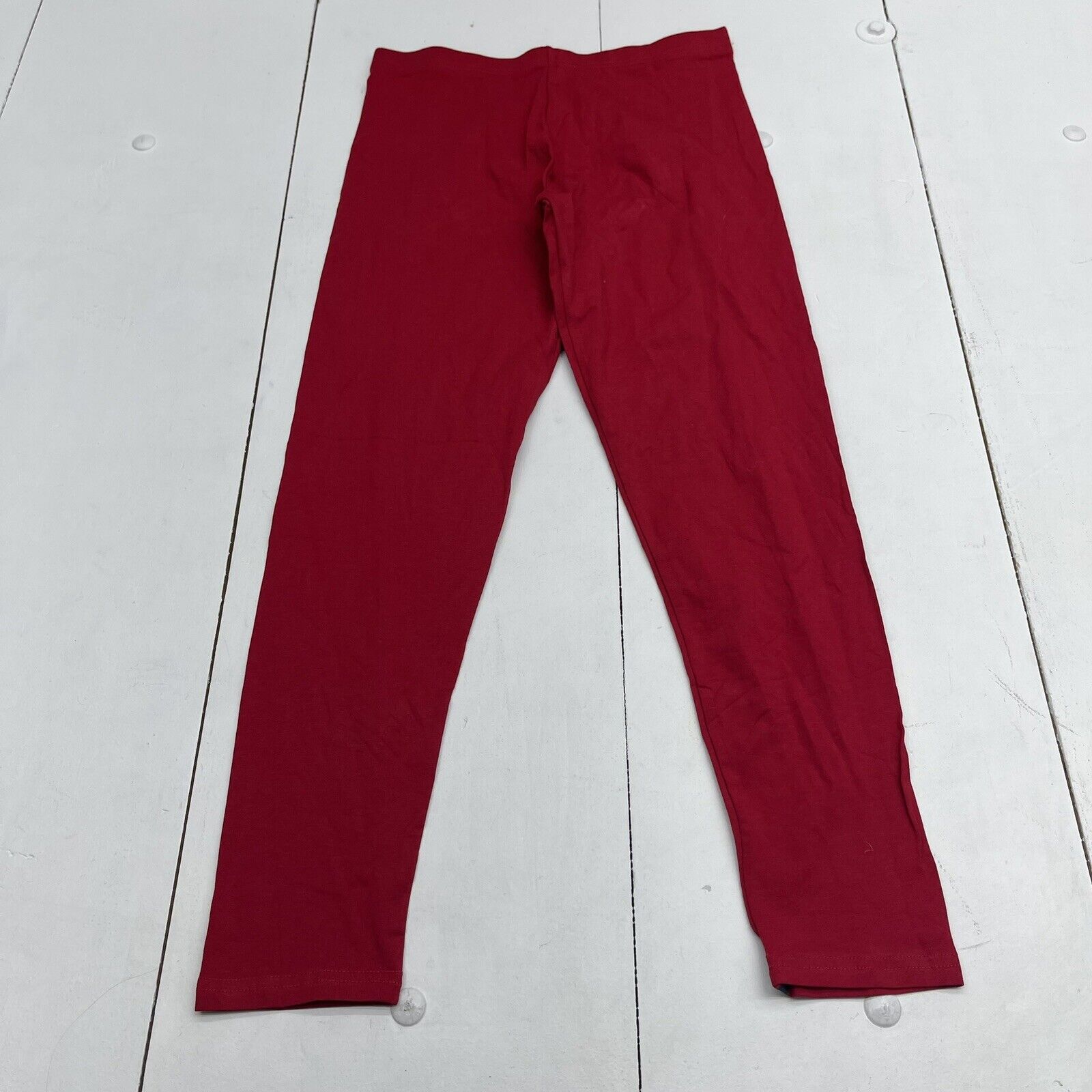 Calzedonia Red Coated Thermal Lined Skinny Leggings Women's Large New -  beyond exchange